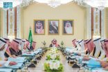 سمو ولي العهد يرأس جلسة مجلس الوزراء في جدة