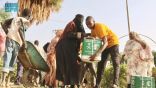 مركز الملك سلمان للإغاثة يوزّع 400 سلة غذائية في محلية سنجة بولاية سنار في السودان