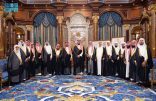 سمو ولي العهد يستقبل وفد تكريم خادم الحرمين الشريفين نظير دعمه ورعايته لجمعيات تحفيظ القرآن الكريم في المملكة