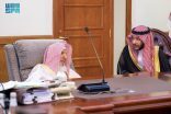 محافظ الطائف يزور المفتي العام للمملكة
