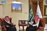 مُحافظ جدة يستقبل المدير الإقليمي للمنطقة الغربية لبنك التنمية الاجتماعية