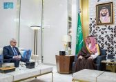 الأمير عبدالعزيز بن سعود يبحث مع السفير المصري عددًا من الموضوعات ذات الاهتمام المشترك