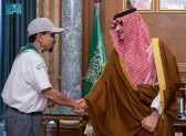 الأمير عبدالعزيز بن سعود يلتقي نائب رئيس جمعية الكشافة العربية السعودية