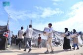 مركز الملك سلمان للإغاثة يوزّع التمور على الأسر الفلسطينية في مدينتي خان يونس ورفح جنوب قطاع غزة