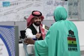 جوازات مطار الأمير محمد بن عبدالعزيز تستقبل أولى رحلات ضيوف الرحمن من غانا