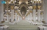 أكثر من 25 ألف سجادة في المسجد النبوي مزودة بشرائح إلكترونية لتعزيز كفاءة التشغيل