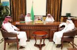 مفتي عام المملكة يستقبل نائب رئيس مجلس إدارة جمعية أمراض وغسيل الكلى الصحية بالطائف