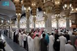المسجد النبوي يستقبل 4000 معتكف ومعتكفة من 120 دولة في العشر الأواخر من شهر رمضان