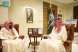 الأمير سعود بن جلوي يستقبل رئيس “هيئة الأمر بالمعروف” بجدة
