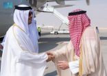 رئيس مجلس الوزراء وزير خارجية دولة قطر يصل إلى الرياض
