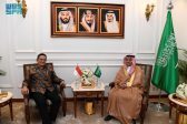 مدير فرع وزارة الخارجية بمنطقة مكة المكرمة يستقبل القنصل العام الإندونيسي