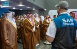 الأمير عبدالعزيز بن سعود يتابع سير العمل في مركز العمليات والتحكم بقطار المشاعر المقدسة في مشعر عرفات