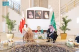 سمو وزير الخارجية يستقبل وزير خارجية البحرين
