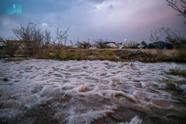 الباحة تحت زخّات المطر والبَرَد.. جمال متجدّد يرسّخ جاذبيتها السياحية