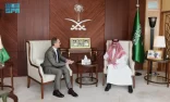 سفير المملكة لدى مصر يلتقي نظيره اللاتفي