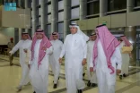 وزير النقل والخدمات اللوجستية يطلع على سير الحركة التشغيلية بمطار نجران الدولي