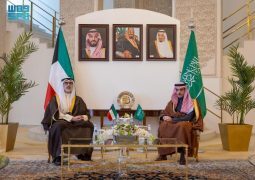 سمو وزير الخارجية يستقبل وزير خارجية دولة الكويت