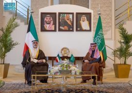 سمو وزير الخارجية يستقبل وزير خارجية دولة الكويت