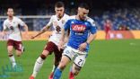 نابولي يحقق فوزا ثمينا على تورينو في الدوري الإيطالي