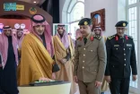 الأمير عبدالعزيز بن سعود يضع حجر الأساس لمركز العمليات الأمنية الموحدة (911) بمنطقة الجوف