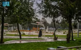 أمطار على منطقة الباحة