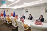 رئيس وزراء جورجيا يستقبل الرئيس التنفيذي للصندوق السعودي للتنمية