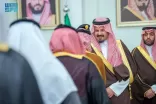 أمير المدينة المنورة يستقبل أصحاب الفضيلة والمعالي والمشايخ وأعيان المنطقة وجمعاً من المواطنين في جلسته الأسبوعية