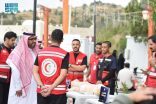 فرع هيئة الهلال الأحمر بالباحة يواصل تفعيل مبادرة “مهارة.. استجابة.. حياة”