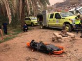 انتشال جثة وافد إثيوبي قضى غرقًا في وادي “أرن”