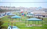 المتنزهات الطبيعية والحدائق العامة بالباحة تشهد إقبالًا من الزوار خلال إجازة العيد