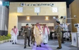 الأمير عبدالعزيز بن سعود يتفقد نقطة الفرز بمركز الشميسي ومركز المراقبة الميدانية