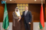 وزير الاتصالات يستقبل نظيره البيلاروسي ويناقش الشراكات في البنية الرقمية والذكاء الاصطناعي