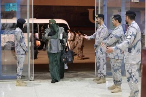 حرس الحدود يستقبل المعتمرين القادمين من جمهورية مصر العربية لأداء العمرة خلال شهر رمضان عبر ميناء ينبع التجاري