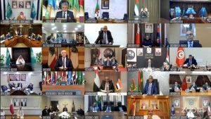 وزراء الداخلية العرب يعقدون اجتماعات الدورة 43 لمجلس وزراء الداخلية العرب عبر تقنية الاتصال المرئي