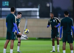 الأخضر يختتم تحضيراته للقاء فلسطين في الدور ربع النهائي لكأس العرب 2025