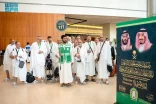 2443 حاجًا وحاجة من ضيوف برنامج خادم الحرمين الشريفين يستقرون في المشاعر المقدسة