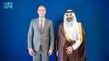 وزير الاتصالات يناقش مع وزير العلوم البريطاني توسيع آفاق الشراكة السعودية البريطانية في الابتكار والتقنيات العميقة