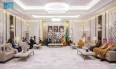 الأمير عبدالعزيز بن سعود يعقد جلسة مباحثات رسمية مع وزير الداخلية الإسباني
