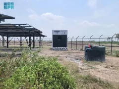 مركز الملك سلمان للإغاثة يضخ مليون و394 ألف لتر ضمن مشروع الإمداد المائي والإصحاح البيئي بمحافظة الحديدة خلال أسبوع