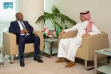 نائب وزير الموارد البشرية يلتقي وزير الشؤون الخارجية والتعاون الإنمائي في جمهورية بروندي