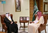 الأمير سعود بن جلوي يستقبل مدير فرع هيئة التراث بمنطقة مكة المكرمة