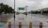 هطول أمطار خفيفة على جدة