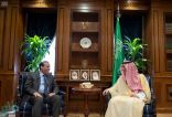 الجبير يستقبل سفير العراق