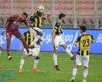 مباراة مثيرة تنتهي بتعادل الاتحاد والفيصلي 3-3