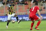 الاتحاد يواصل ملاحقة النصر بهدف في شباك الوحدة