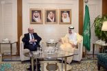 الجبير يستقبل وزير الدولة البريطاني لشؤون الشرق الأوسط