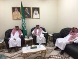 العنزي يقوم بزيارة لمركز النخيل
