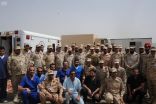 الفريق الناهض يتفقد قوات الحرس الوطني المرابطة بالحد الجنوبي في نجران