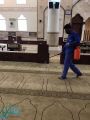 بالصور.. تعقيم المساجد والجوامع في محافظات عسير