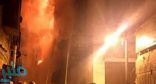 الدفاع المدني يباشر حريقا بـ 6 ورش بجدة